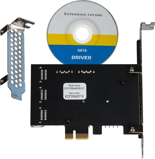 Плата расширения Frime (ECF-PCIEto8SATAIII001) PCI-E-8хSATAIII, 88SE9215