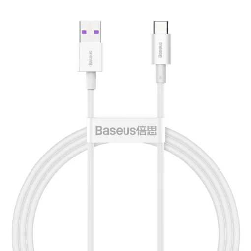 Кабель Baseus Superior Fast Charging USB - USB Type-C (M/M), 2 м, White (CATYS-A02)