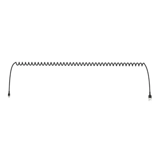 Кабель ColorWay USB-microUSB, spiral, 2.4А, 1м, Black (CW-CBUM051-BK)