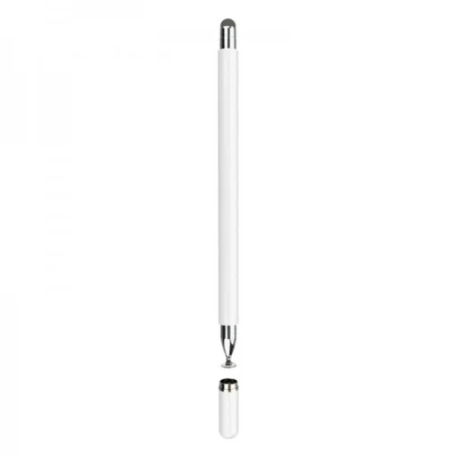 Стілус універсальний Goojodoq 2 в 1 Capacitive Drawing Point Ball White (1005001792837306W)