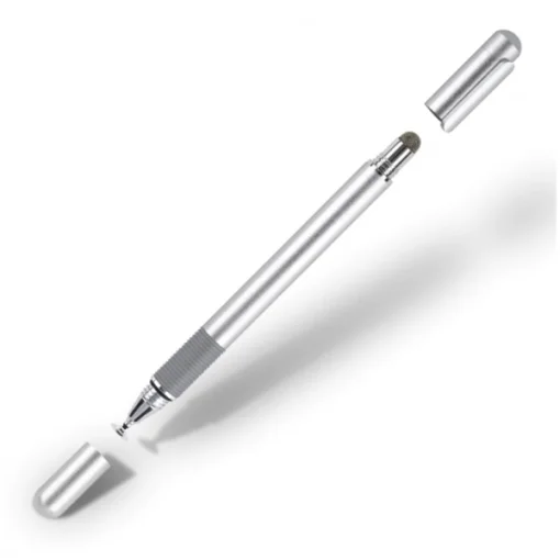 Стилус универсальный SK 2 в 1 Capacitive Drawing Point Ball Silver (1005001657604970)