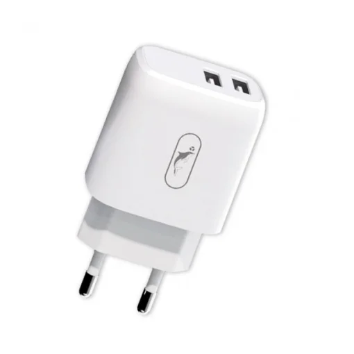 Зарядное устройство для SkyDolphin SC22EB (2USB, 2.1A) White (MZP-000161)