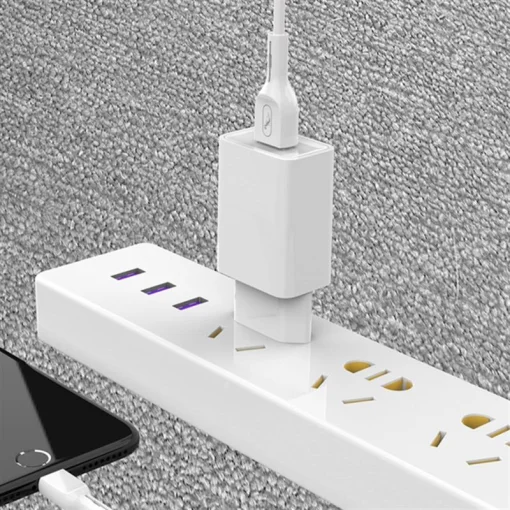 Зарядное устройство для SkyDolphin SC36L (1USB, 2.4A) White (MZP-000116) + кабель Lightning