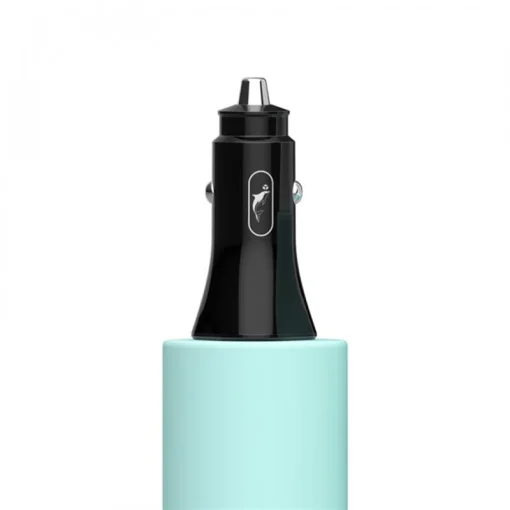 Автомобільний зарядний пристрій SkyDolphin SZ16 PD+QC3.0 (2USB, 3.1A) Black (AZP-000090)