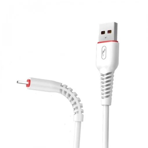 Кабель SkyDolphin S54T Soft USB - Type-C 1м, White (USB-000431)