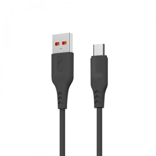 Кабель SkyDolphin S61VB USB-microUSB 2м, Black (USB-000450)