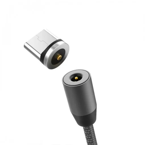 Кабель SkyDolphin S59V Magnetic USB-microUSB 1м, Black (USB-000442)