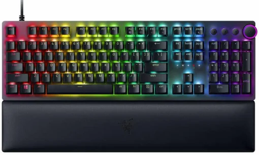 Клавиатура Razer Huntsman V2 Purple Optical Switch Black (RZ03-03931300-R3R1)