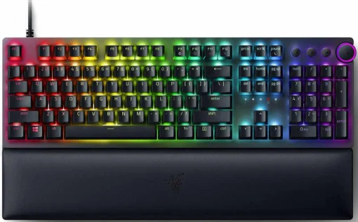 Клавиатура Razer Huntsman V2 Purple Optical Switch Black (RZ03-03931300-R3R1)