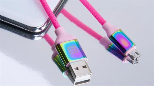Кабель REAL-EL Premium Rainbow USB-microUSB 1m (EL123500052)