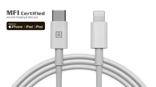 Кабель REAL-EL USB-C-Lightning, 2м White (EL123500058)