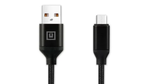 Кабель REAL-EL Premium Fabric USB-microUSB 2m, Black (EL123500048)