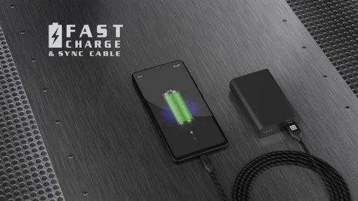 Кабель REAL-EL Premium Fabric USB-microUSB 2m, Black (EL123500048)