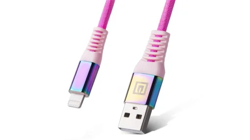 Кабель REAL-EL Rainbow USB-Lightning 1m (EL123500051)