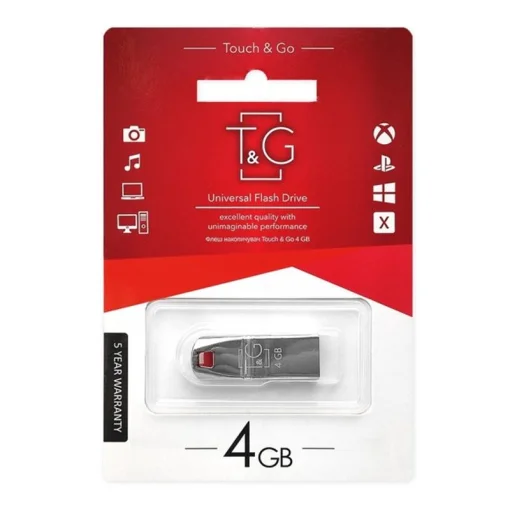 Флеш-накопитель USB 4GB T&G 115 Stylish Series (TG115-4G)