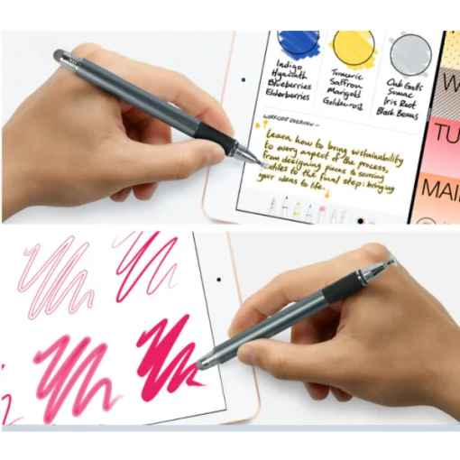 Стилус SK универсальный 2 в 1 Capacitive Drawing Point Ball Grey (1005001657604970G)