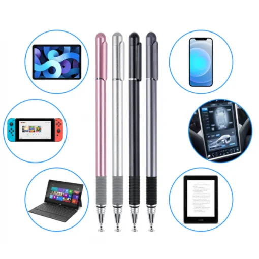 Стилус SK универсальный 2 в 1 Capacitive Drawing Point Ball Grey (1005001657604970G)