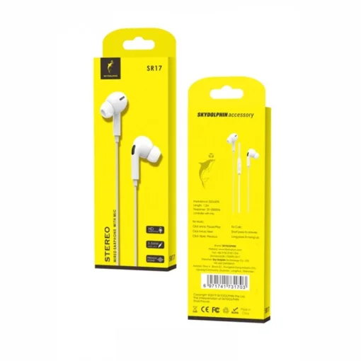 Гарнитура SkyDolphin SR17 Pro White (HF-000407)