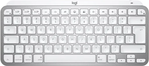 Клавиатура беспроводная Logitech MX Keys Mini Для Mac Minimalist Wireless Illuminated Pale Grey (920-010526)