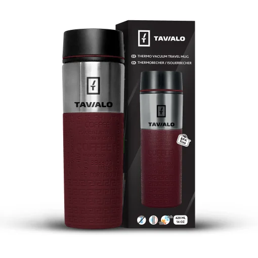 Термокружка Tavialo 420мл Red (190420103)