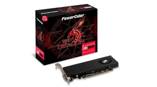 Видеокарта AMD Radeon RX 550 4GB GDDR5 Red Dragon LP PowerColor (AXRX 550 4GBD5-HLE)