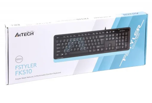 Клавіатура A4Tech Fstyler FKS10 Blue