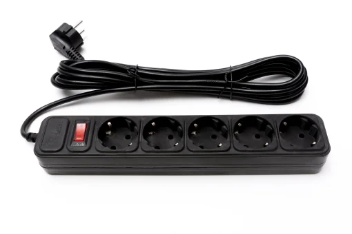 Фильтр питания ProLogix (PRS-050P5-45B) 5 розеток, 4.5 м, черный