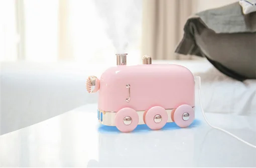 Увлажнитель воздуха Remax RT-A280 Mini Train, розовый (6954851232575)