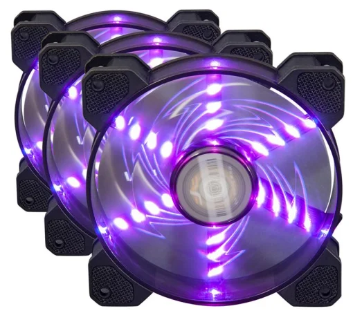 Набор Frime RGB-вентиляторов + Fun hub + ДУ Frime Iris Flicker KIT (IRISFLICKERKIT)