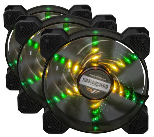 Набор Frime RGB-вентиляторов + Fun hub + ДУ Frime Iris Flicker KIT (IRISFLICKERKIT)