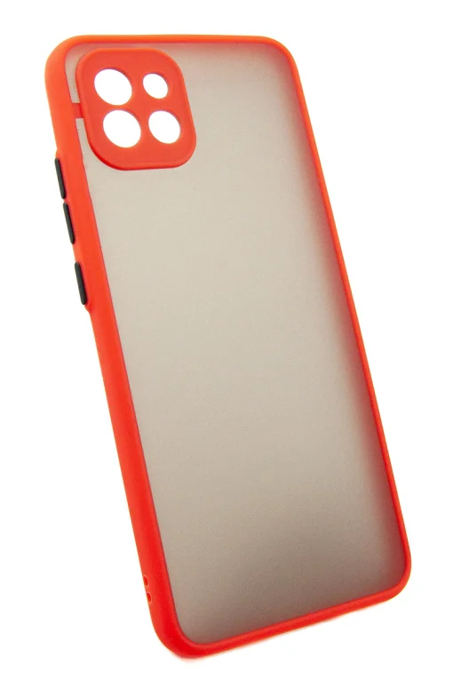 Чехол-накладка Dengos Matt для Samsung Galaxy A03 SM-A035 Red (DG-TPU-MATT-95)