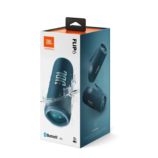 Акустическая система JBL Flip 6 Blue (JBLFLIP6BLU)