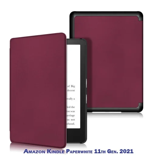 Чехол-книга BeCover Smart для Amazon Kindle Paperwhite 11th Gen. 2021 Red Wine (707208)