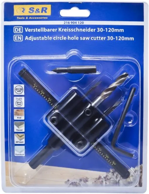 Сверло по дереву S&R (216904120)