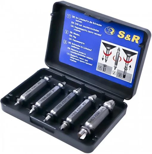 Набір екстракторів S&R Meister (111400005) 5шт