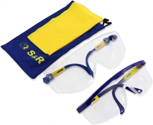 Очки защитные S&R прозрачные (603101002) 2шт