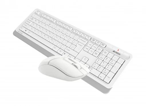 Комплект (клавіатура, мишка) бездротовий A4Tech FG1012 White USB