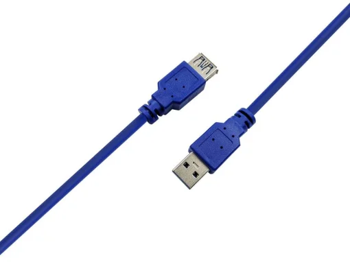Кабель ProLogix (PR-USB-P-11-30-18m) USB 3.0 AM/AF, синий, 1.8 м