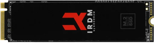 Накопитель SSD 512GB Goodram IRDM M.2 2280 PCIe 3.0 x4 3D TLC (IR-SSDPR-P34B-512-80)