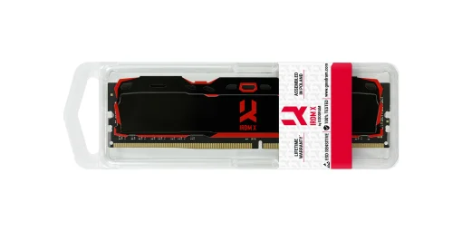 Модуль памяти DDR4 8GB/3200 GOODRAM Iridium X Black (IR-X3200D464L16SA/8G)