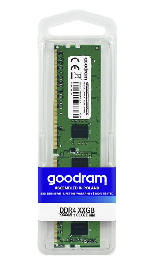 Модуль памяти DDR4 16GB/2666 GOODRAM (GR2666D464L19/16G)