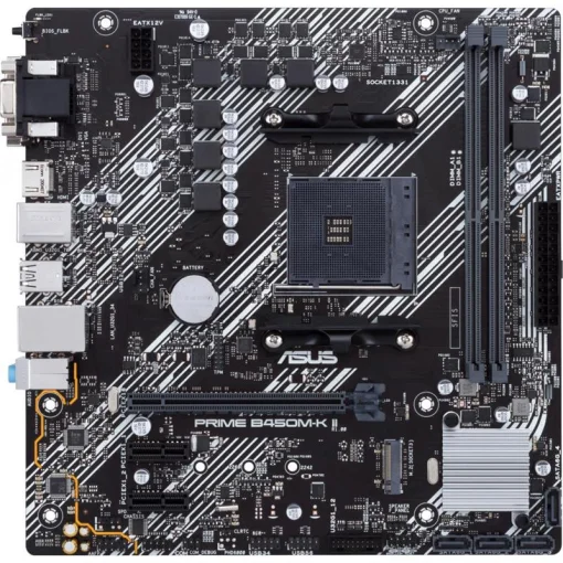 Материнская плата Asus Prime B450M-K II Socket AM4
