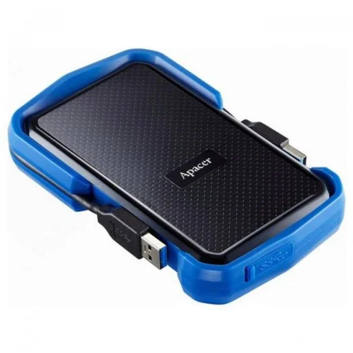 Внешний жесткий диск 2.5" USB 1.0TB Apacer Apacer AC631 Black/Blue (AP1TBAC631U-1)