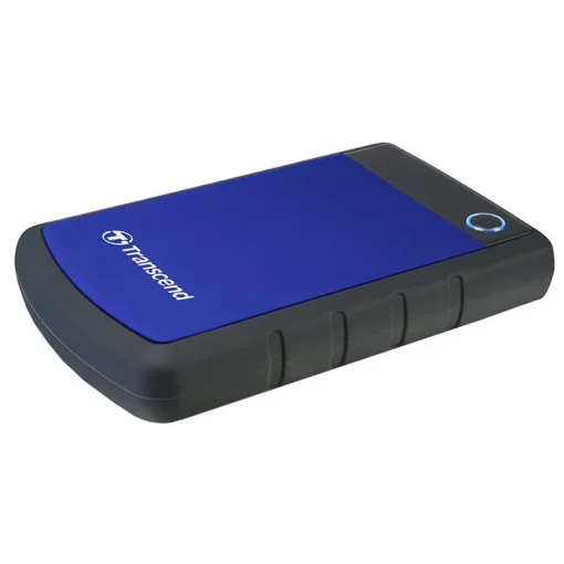 Накопитель внешний HDD 2.5" USB 4.0TB Transcend StoreJet 25H3 Navy Blue (TS4TSJ25H3B)
