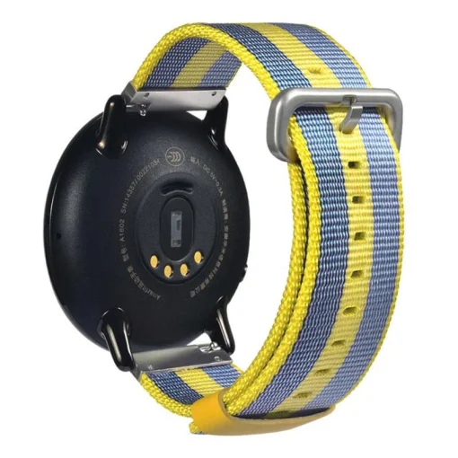 Ремінець MIJOBS Yellow/Blue універсальний 20мм (AMZBPUNTXT-BE)