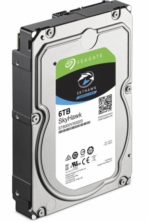 Накопитель HDD SATA 6.0TB Seagate SkyHawk Surveillance 256MB (ST6000VX001)