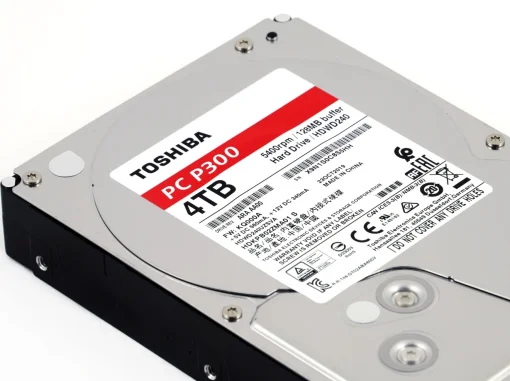 Жорсткий диск 3.5" TOSHIBA P300 Bulk 4TB SATA/128MB (HDWD240UZSVA)