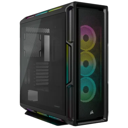 Корпус Corsair iCUE 5000T RGB Tempered Glass Black (CC-9011230-WW) без БП