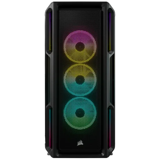 Корпус Corsair iCUE 5000T RGB Tempered Glass Black (CC-9011230-WW) без БП