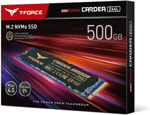 Накопитель SSD 250GB Team Cardea Zero Z44L M.2 2280 PCIe 4.0 x4 NVMe TLC (TM8FPL250G0C127)